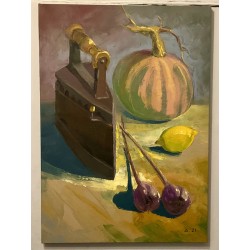 Painting "Pumpkin and iron" code 500010