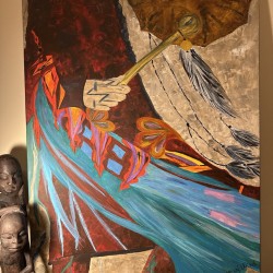 Painting  “Summoned the wind” code 500018