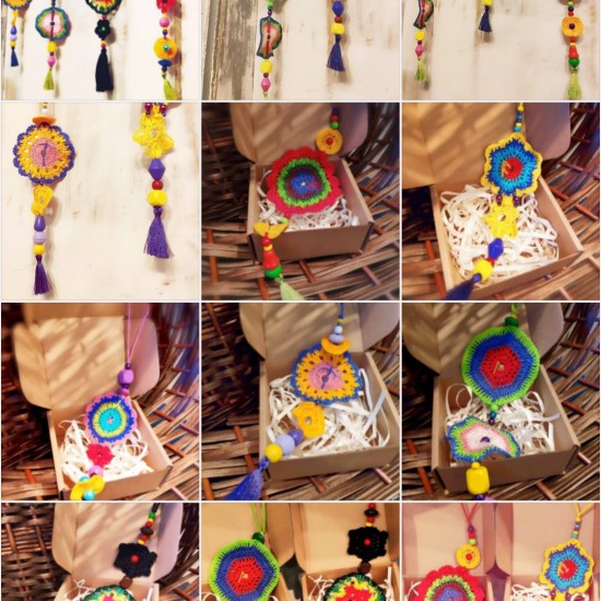 Crochet talisman for home Rose code 410011