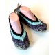 Knitted slippers code 130038 Knitted slippers code 130038