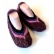 Knitted slippers code 130016 Knitted slippers code 130016